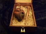 Mummified heart of a vampire exposed on eBay - Похоронный портал