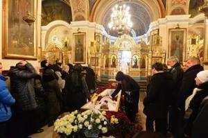 В церкви на Военном кладбище в Минске прошло прощание с Александром Тихановичем - Похоронный портал