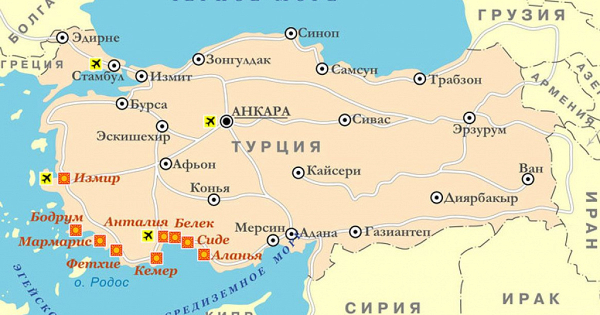 Сколько городов в турции. Государства граничащие с Турцией на карте. Карта Турции с городами. Карта Турции с курортами. Карта Батуми Турция.