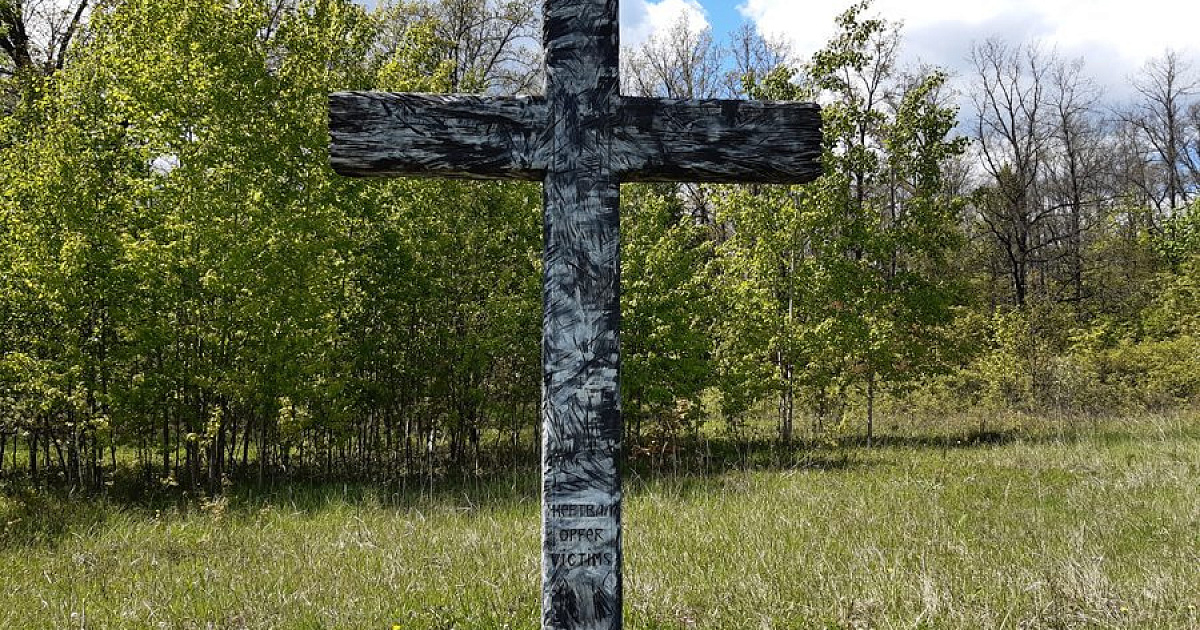 Forest cross. Деревня кресты. Памятный крест. Деревня Тяпкино. Старый крест в лесу.