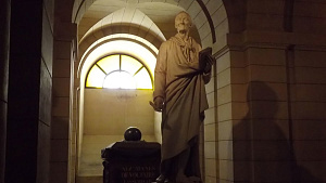 French writer Voltaire is among the big names that lie within the atmospheric Pantheon. Ulrike Lemmin-Woolfrey