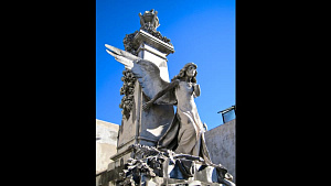 Founded in 1822, this Argentinian cemetery is where Evita Per&#243;n and her father's family, the Duartes, are interred in the family tomb. Courtesy Hilary Davidson